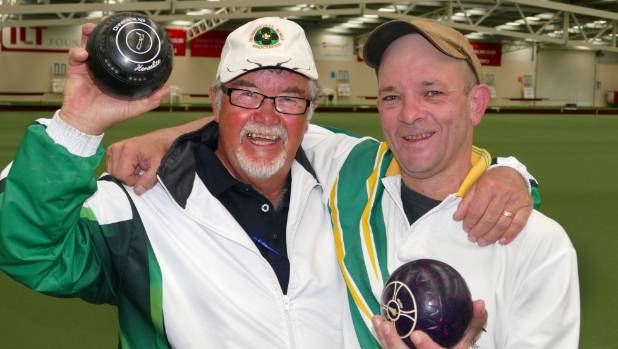 Last year's winners Ken Walker and Paul Calvert